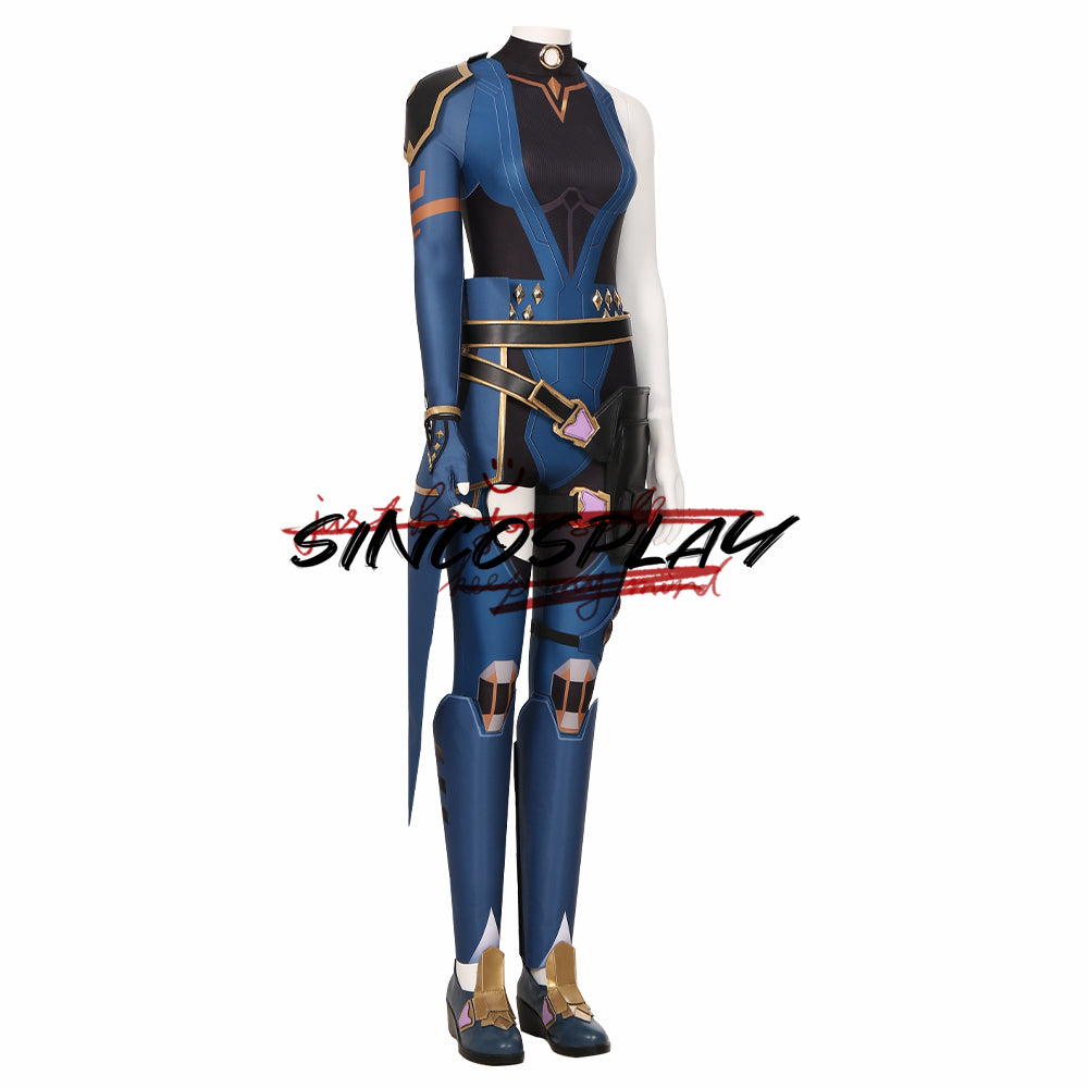 Valorant Cosplay Reyna Cosplay Costume Bodysuit