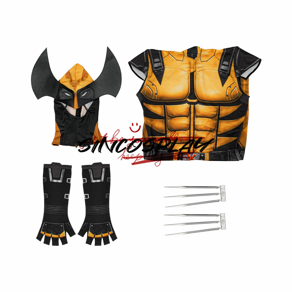 MARVEL Future Revolution Wolverine Bodysuit Cosplay Costume