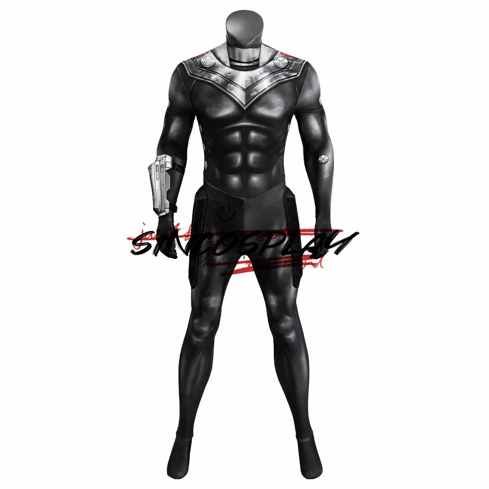 Aquaman and the Lost Kingdom Black Manta Cosplay Costume David Hyde Bodysuit