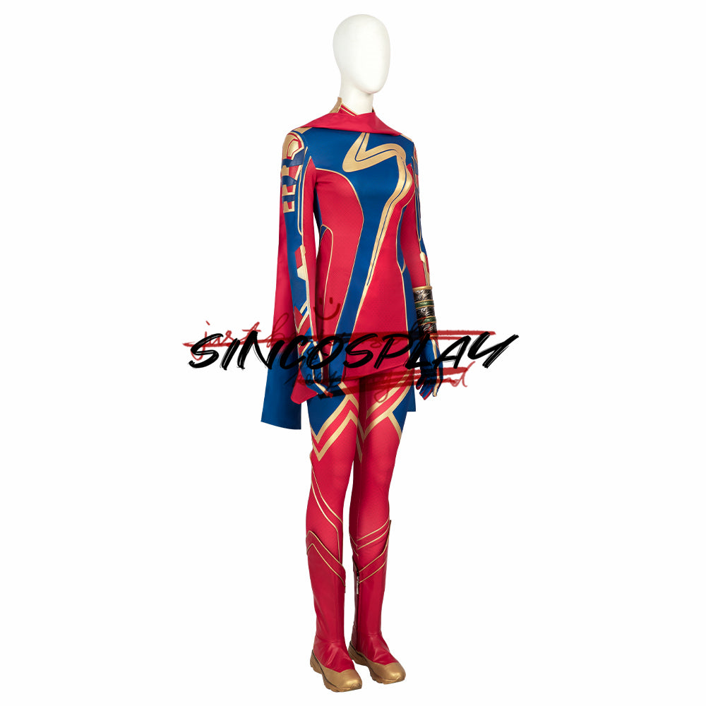 The Marvels Captain Marvel 2 Carol Danvers Cosplay Costume Customize