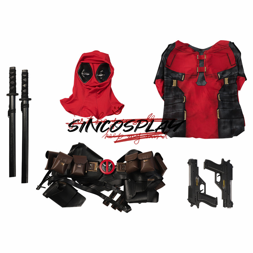 Deadpool & Wolverine Wade Winston Wilson Cosplay Costume Deadpool 3 Bodysuit