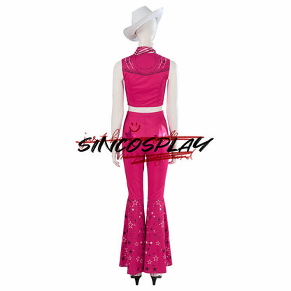 Barbie Cosplay Costume Pink Suit