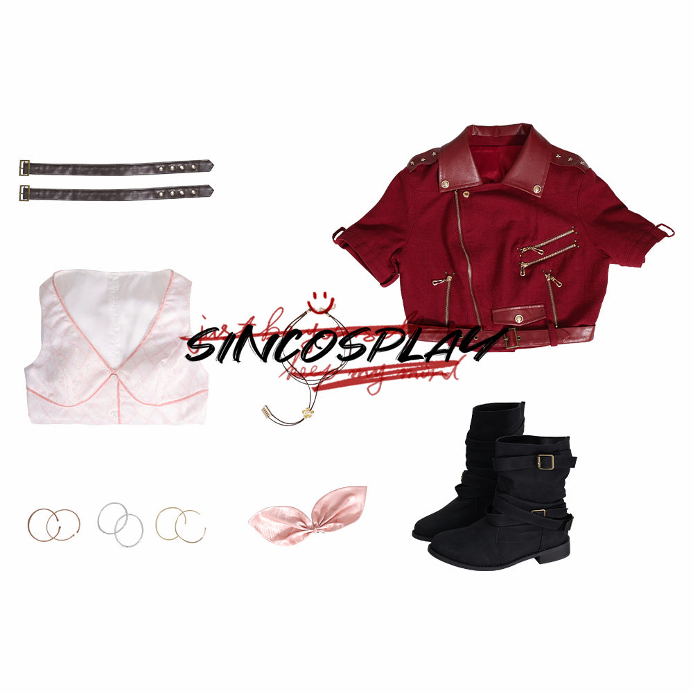 Final Fantasy VII Remake Aerith Gainsborough Aerith Cosplay Costume