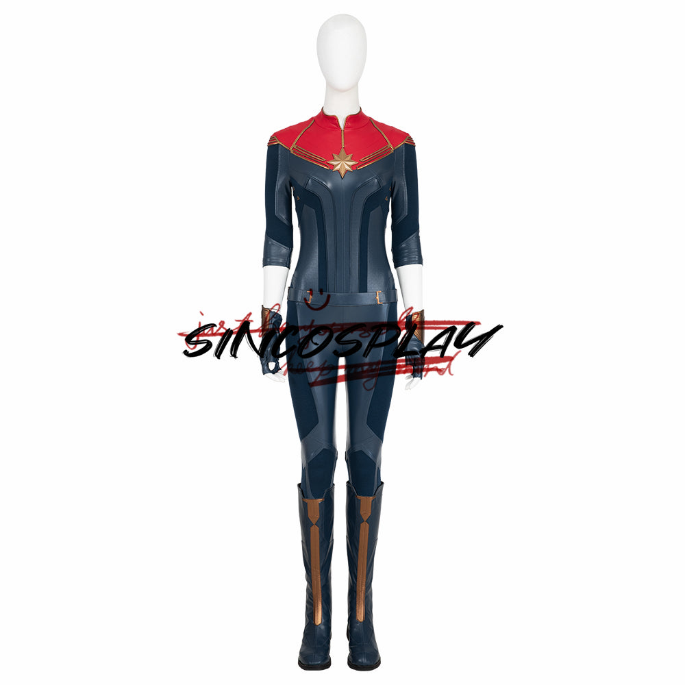 Captain Marvel II Cosplay Carol Danvers Cosplay Costume Bodysuit