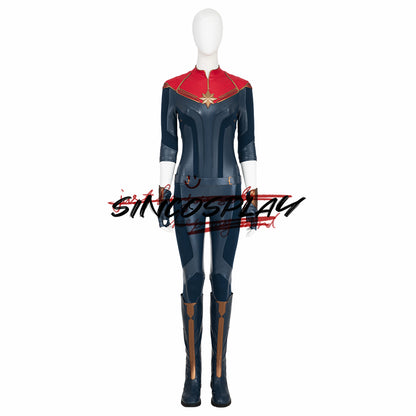 Captain Marvel II Cosplay Carol Danvers Cosplay Costume Bodysuit