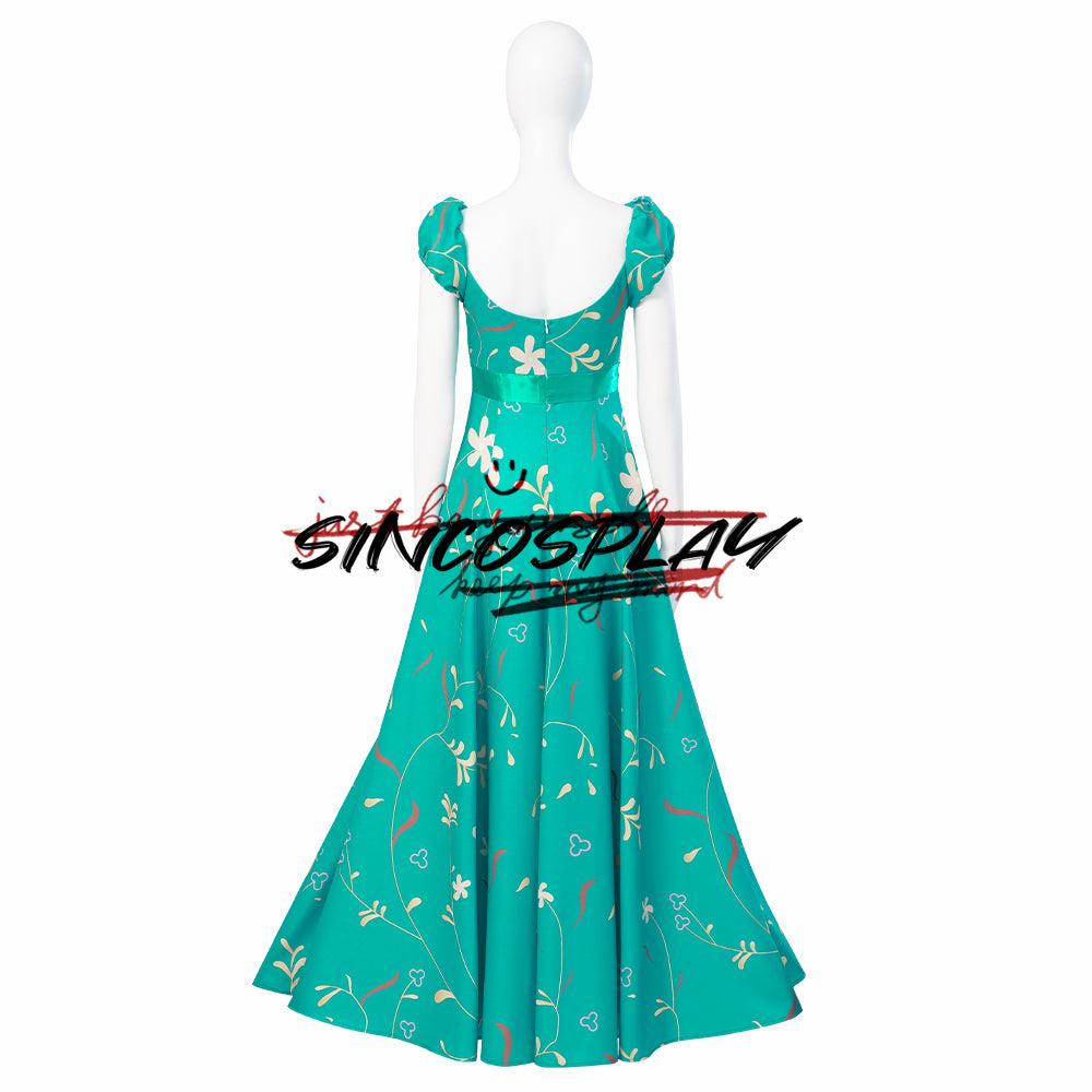 Enchanted Cosplay Giselle Costume Cosplay Green Dress