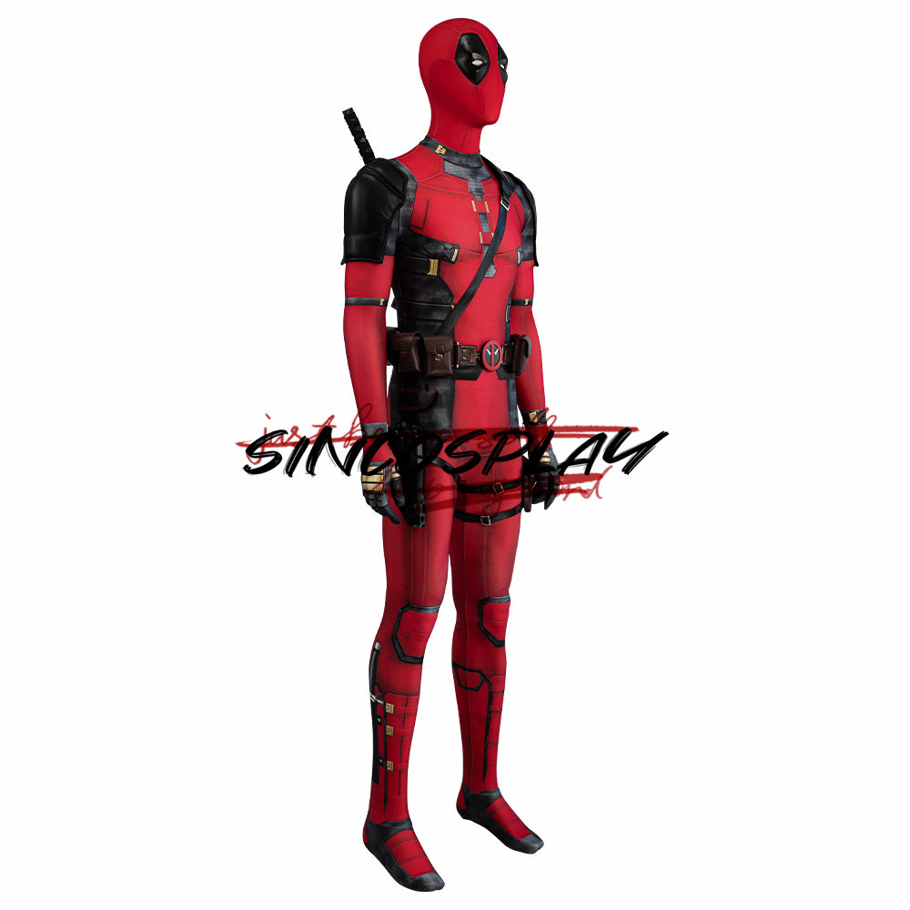 Deadpool & Wolverine Wade Winston Wilson Cosplay Costume Deadpool 3 Bodysuit