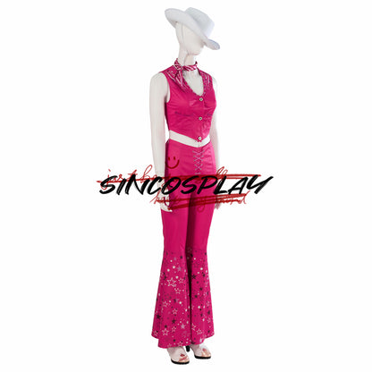 Barbie Cosplay Costume Pink Suit