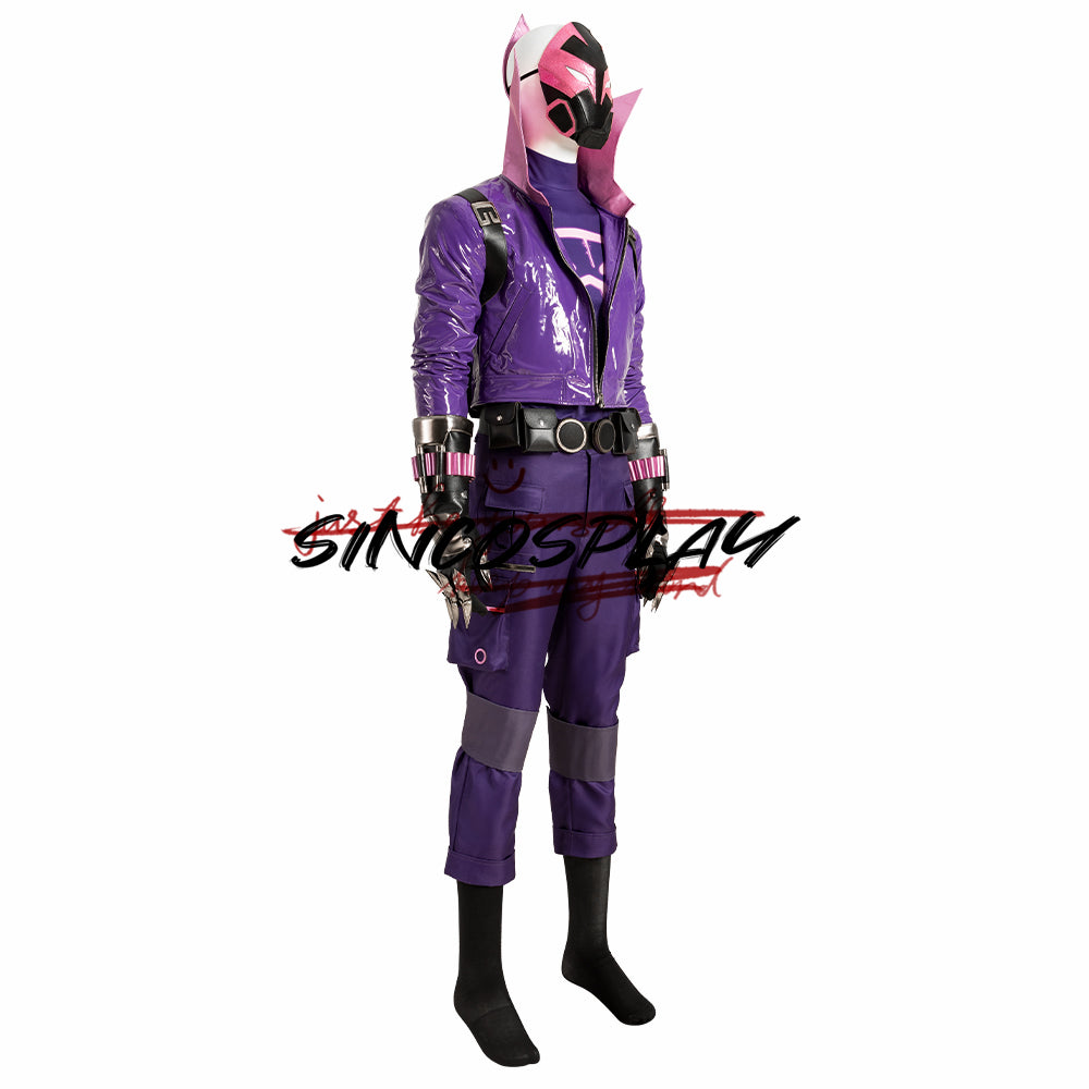 Spider-Man: Across the Spider-Verse Spider-Punk Hobart Brown Cosplay Prowler Costume