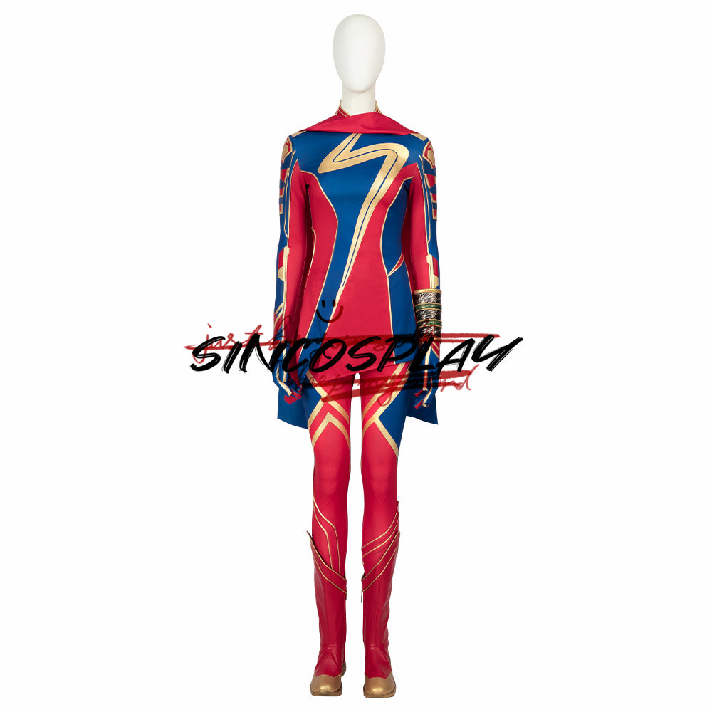 The Marvels Captain Marvel 2 Carol Danvers Cosplay Costume Customize