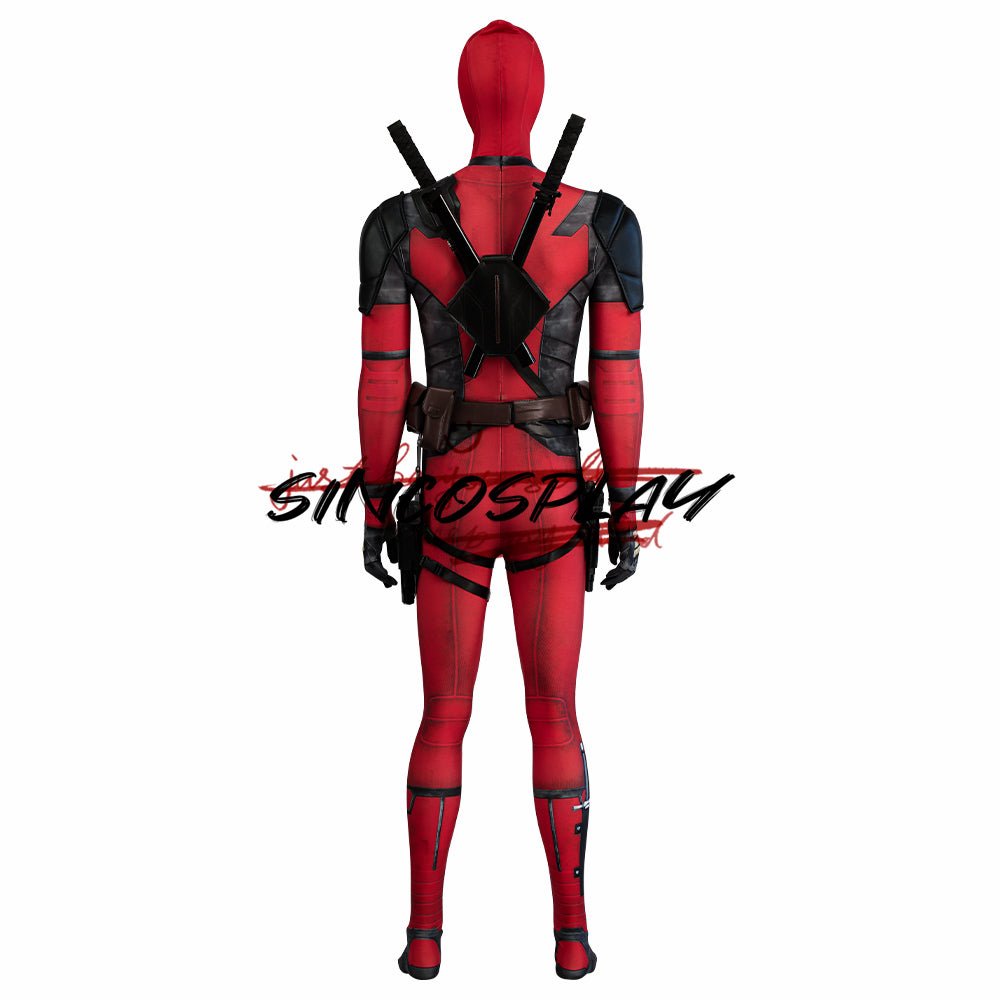 Deadpool & Wolverine Wade Winston Wilson Cosplay Costume Deadpool 3 Bodysuit