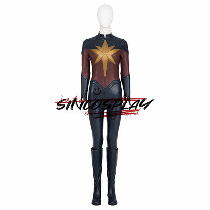 Movie The Marvels Captain Marvel 2 Carol Danvers Cosplay Costume