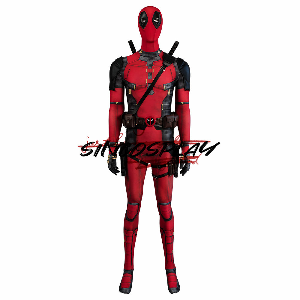 Deadpool & Wolverine Wade Winston Wilson Cosplay Costume Deadpool 3 Bodysuit