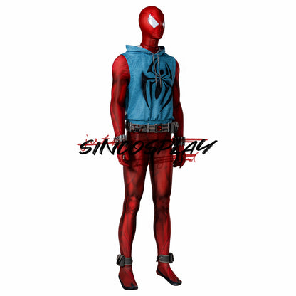 Spider-Man: Across the Spider-Verse Scarlet Spider Cosplay Costume