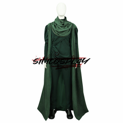 Loki Season 2 The God of Stories Green Suit Cosplay Costume Customize