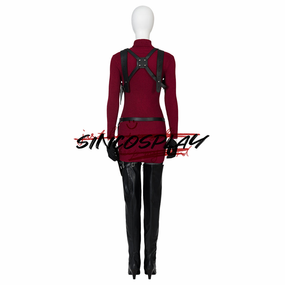 Resident Evil 4 Remake Ada Wong Cosplay Costume