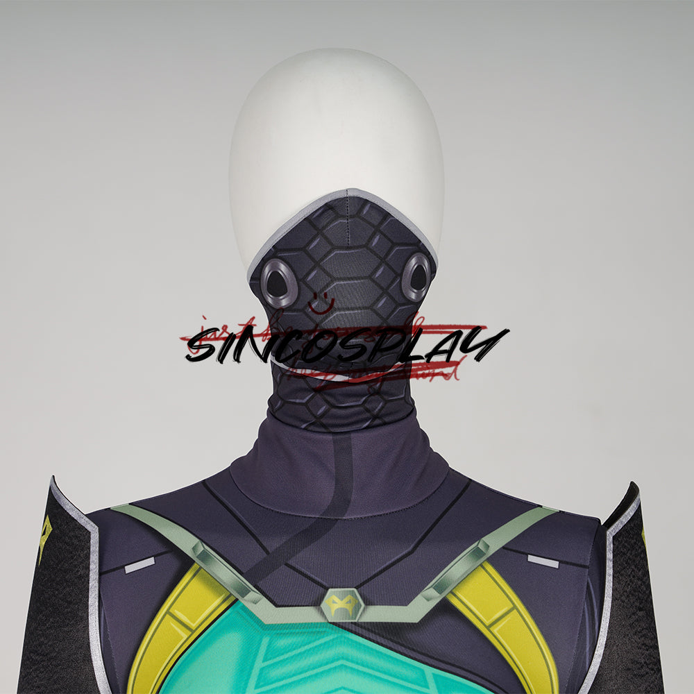 Valorant Cosplay Viper Cosplay Costume Bodysuit