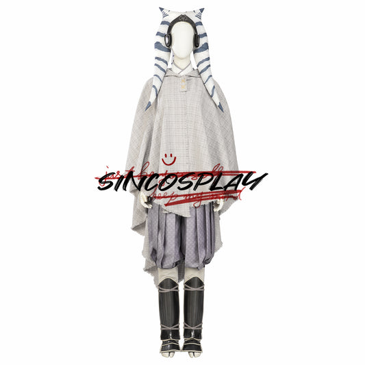 Ahsoka Cosplay Ahsoka Tano Customizable movie replica cosplay costume set