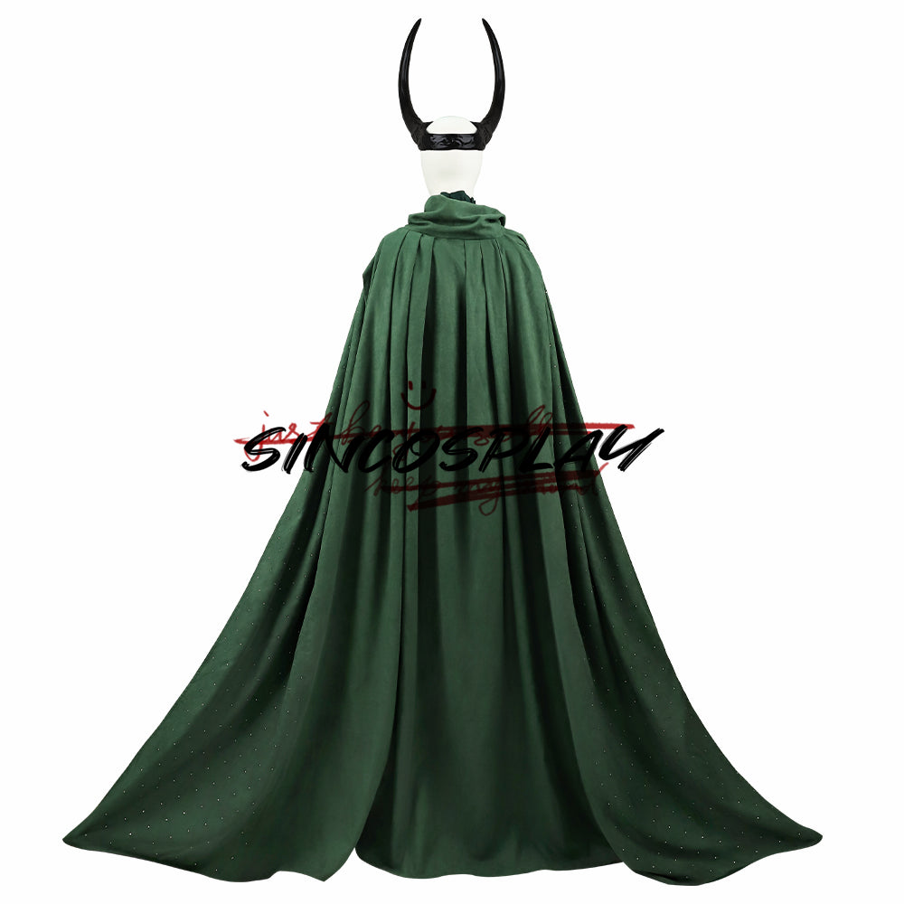 Loki Season 2 The God of Stories Green Suit Cosplay Costume Customize