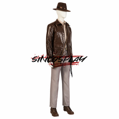 Indiana Jones 5 Male Lead Dr. Indiana Jones Cosplay Costume