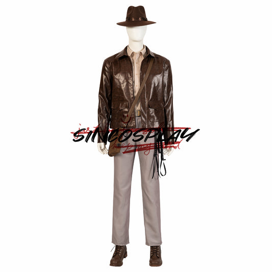 Indiana Jones 5 Male Lead Dr. Indiana Jones Cosplay Costume