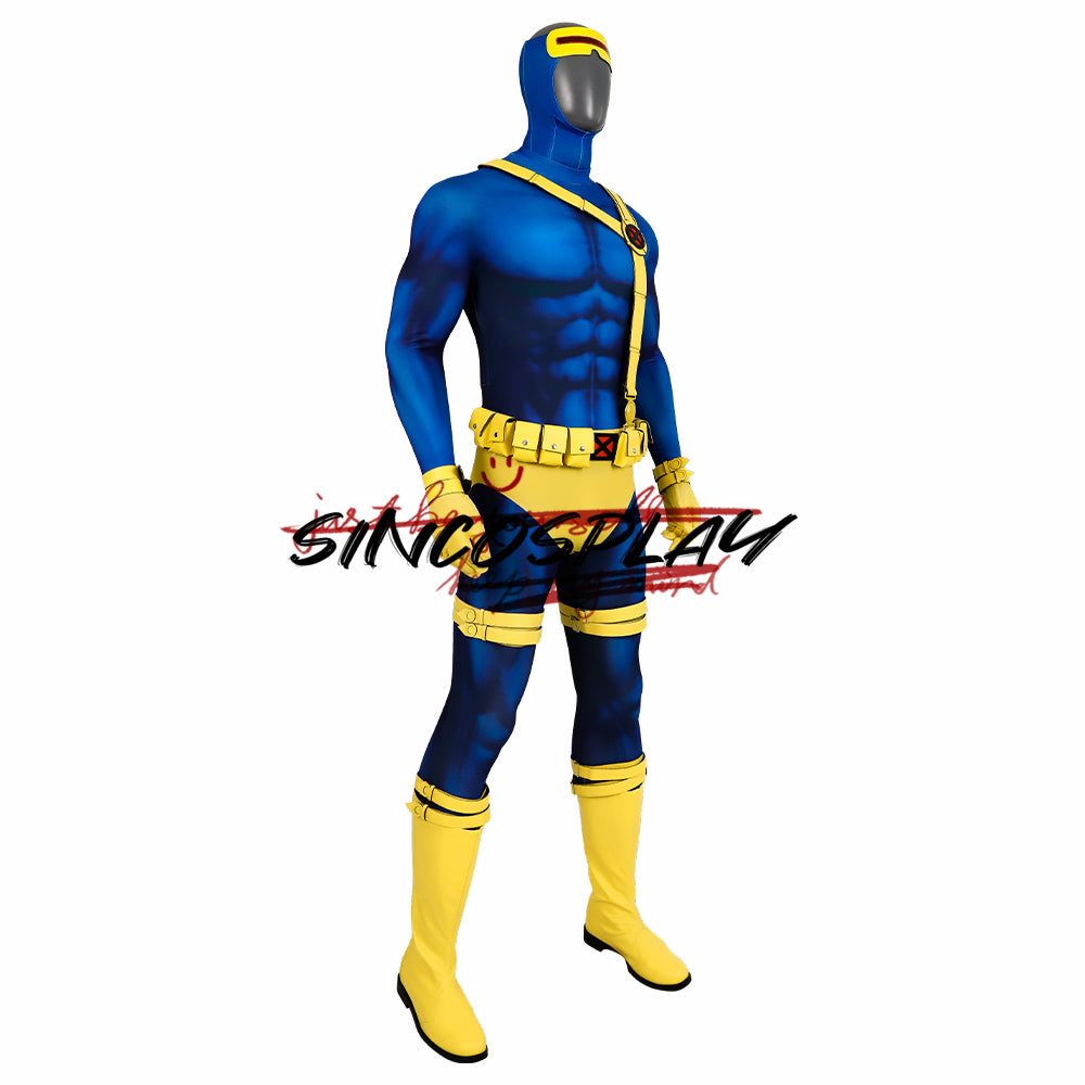 X-Men Cyclops Scott Summers Cosplay Costume