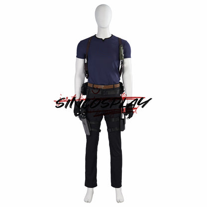 Resident Evil 4 Remake Leon S. Kennedy Cosplay Costume