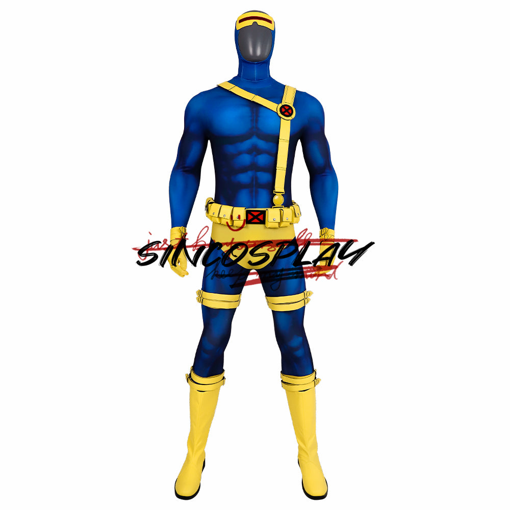 X-Men Cyclops Scott Summers Cosplay Costume