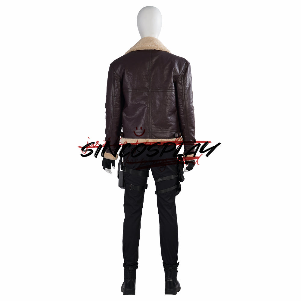 Resident Evil 4 Remake Leon S. Kennedy Cosplay Costume