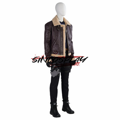 Resident Evil 4 Remake Leon S. Kennedy Cosplay Costume