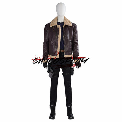 Resident Evil 4 Remake Leon S. Kennedy Cosplay Costume