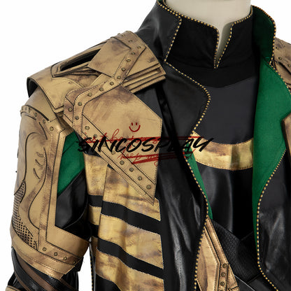 Loki Season 1 Cosplay Loki Cosplay Costume Halloween Suit Customization