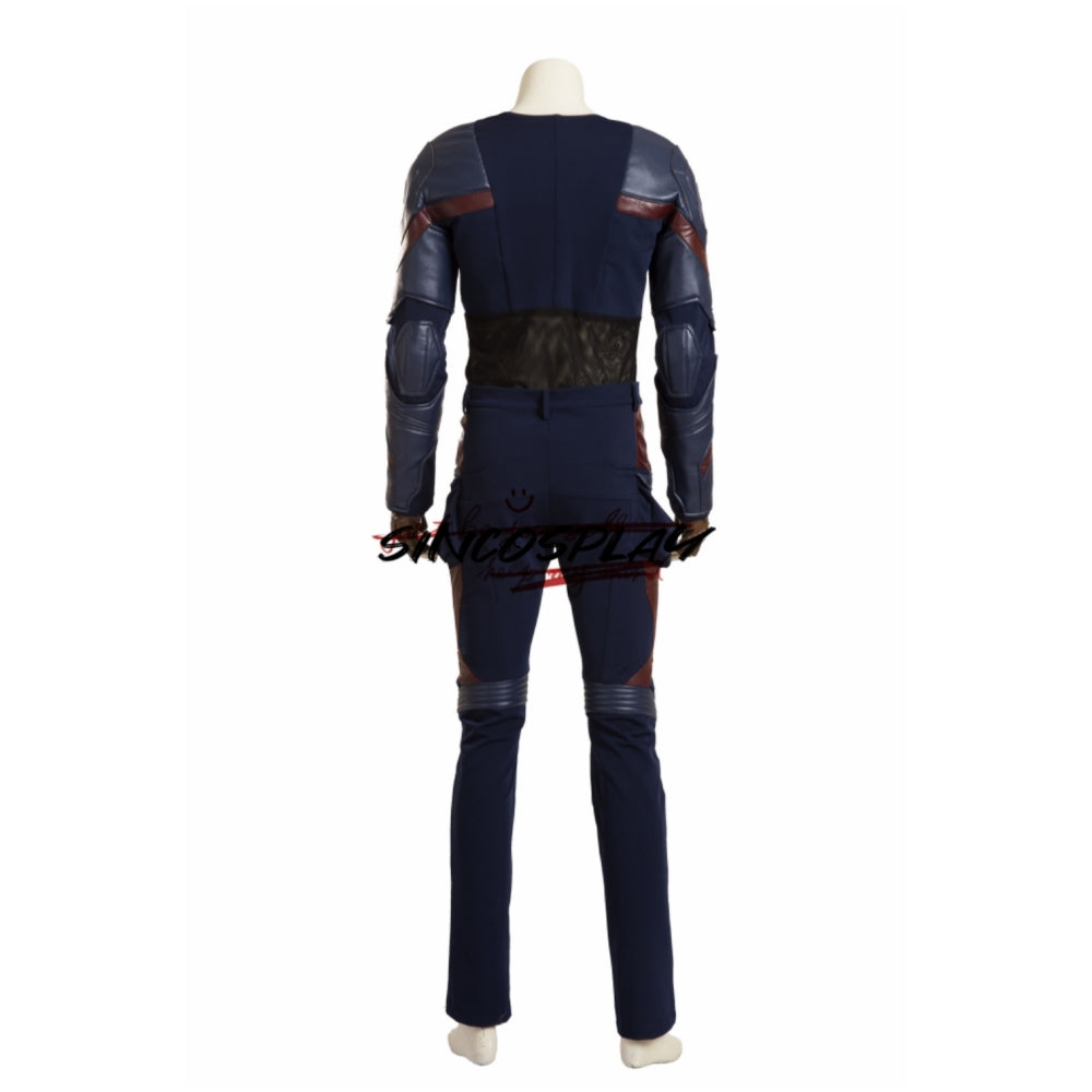 Captain America: Civil War Steven Rogers Cosplay Costume High Quality