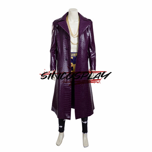 Suicide Squad Cosplay Joker Cosplay Costume Leather Suit