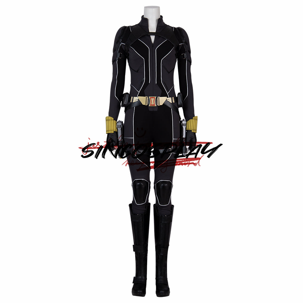 Movie Black Widow Cosplay Natasha Romanoff Cosplay Costume Bodysuit