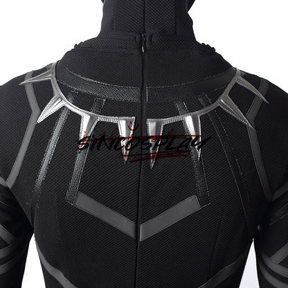 Black Panther Cosplay T'Challa Cosplay Costume Jumpsuit