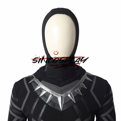 Black Panther Cosplay T'Challa Cosplay Costume Jumpsuit