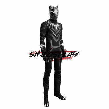 Captain America: Civil War Black Panther T'Challa Cosplay Costume