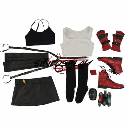 Final Fantasy VII Remake Cosplay Tifa Lockhart Cosplay Costume