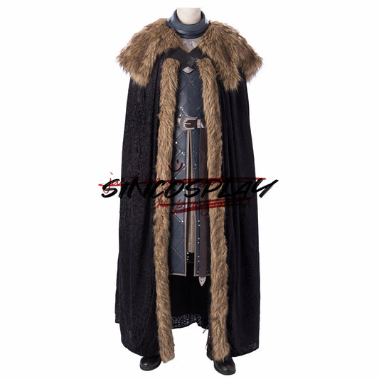 Game of Thrones: The Final Season Cosplay Jon Snow Cosplay Costume