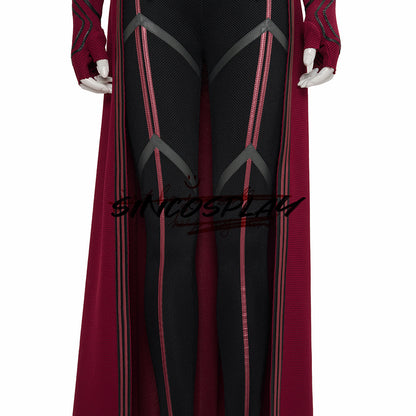 WandaVision Scarlet Witch Cosplay Costume For Halloween