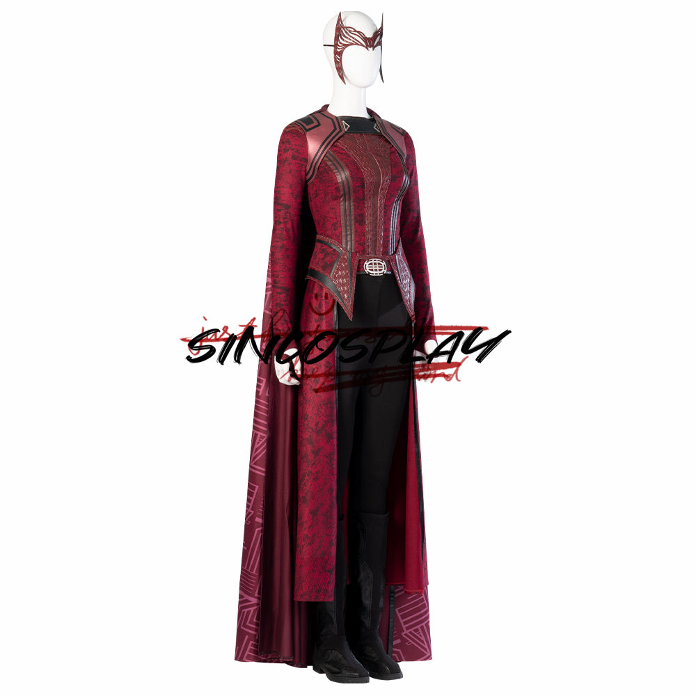 Doctor Strange: in the Multiverse of Madness Cosplay Doctor Strange 2 Scarlet Witch Wanda Django Maximoff Cosplay Costume