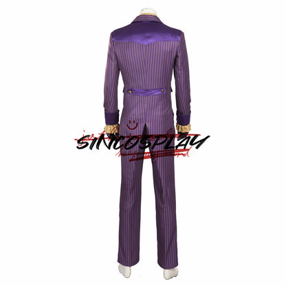 Batman:Arkham Asylum Cosplay Joker Cosplay Costume