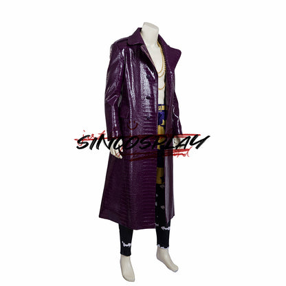 Suicide Squad Cosplay Joker Cosplay Costume Leather Suit