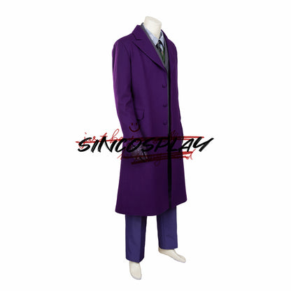 Batman：The Dark Knight Cosplay Joker Cosplay Costume Woolen Coat