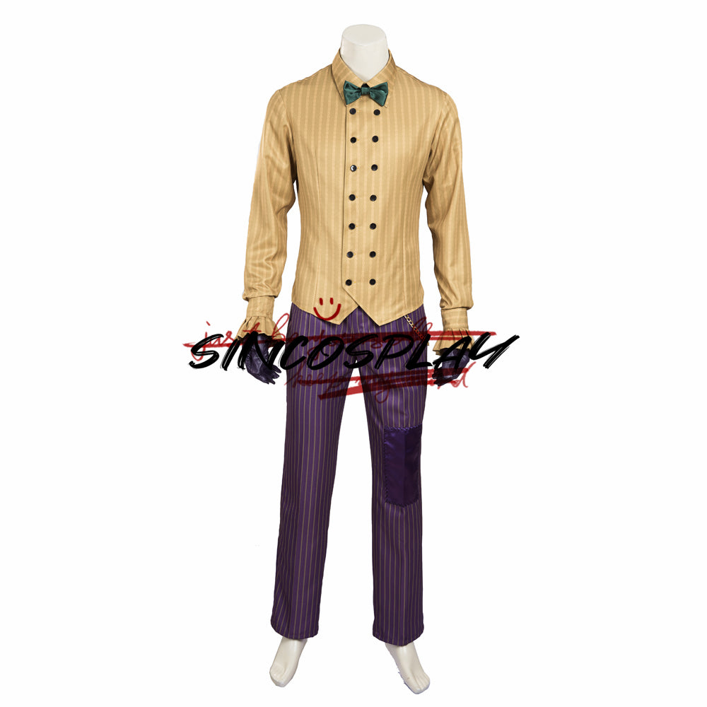 Batman:Arkham Asylum Cosplay Joker Cosplay Costume