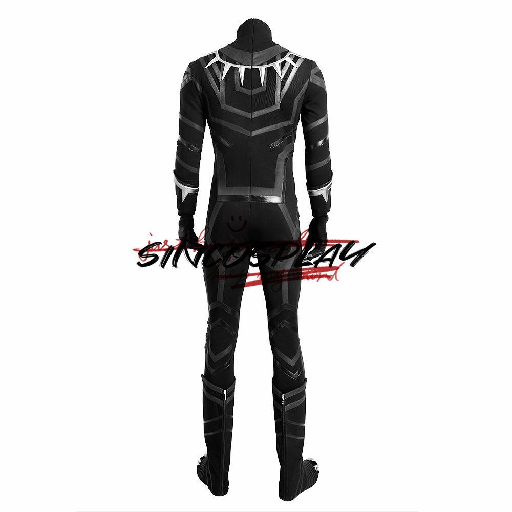 Captain America: Civil War Black Panther T'Challa Cosplay Costume