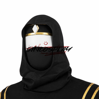 Mighty Morphin Power Rangers Cosplay Black Ninja Ranger Cosplay Costume