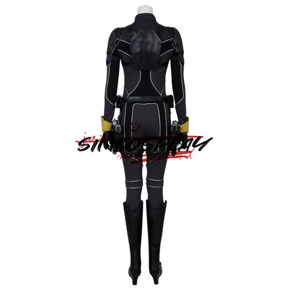 Movie Black Widow Cosplay Natasha Romanoff Cosplay Costume Bodysuit