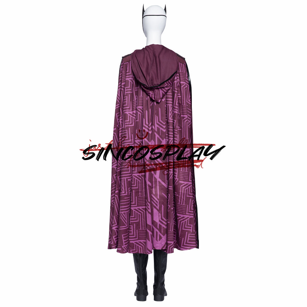 Doctor Strange in the Multiverse of Madness Cosplay Scarlet Witch Wanda Maximoff Cosplay Costume